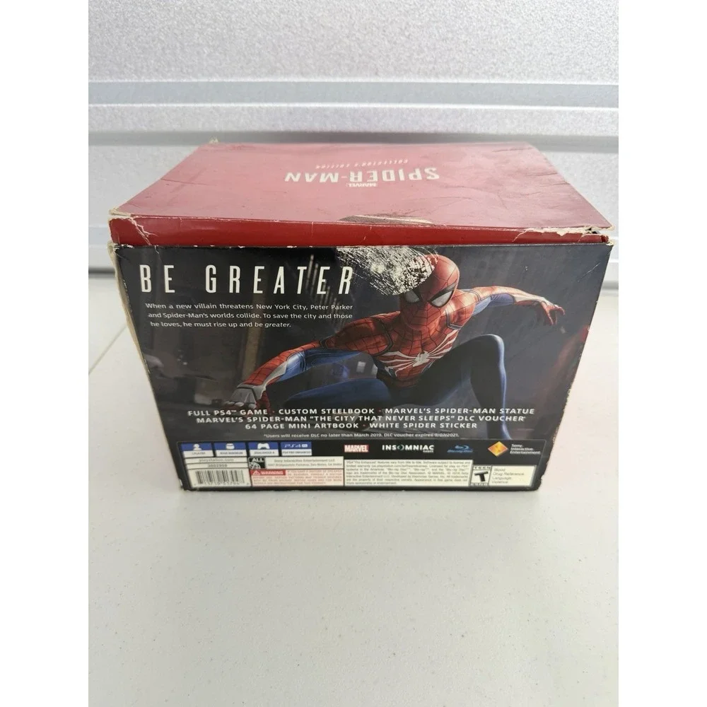 Marvel's Spider-Man PS4 Collector's Edition Spider-Man Statue 2018